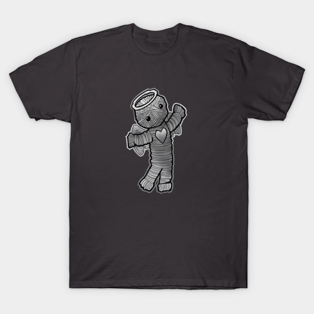 Creepy cute voodoo doll angel T-Shirt by weilertsen